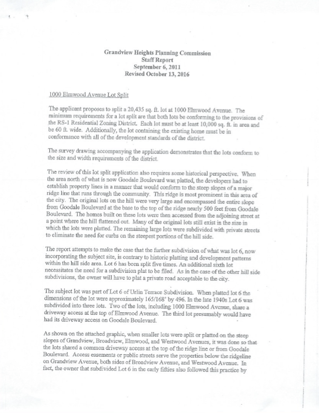 2011 2016 Staff Report Page 1